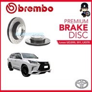 BREMBO Xtra Front Disc Rotor (2pcs) -  Lexus UZJ200,UZJ201,LX570