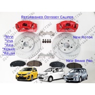 Refurbished Caliper honda odyssey odc brake Kit bracket braket Myvi barke Caliper Honda Kelisa Kenar