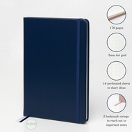 Dotted Grid A5/B6 Notebook | Bullet Journal - Gift Ideas | Burgundy