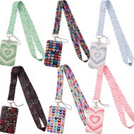 hot！【DT】▲▲☋  Colorful Name Badges ID Tag Holder Lanyard for Staff Card Cover Pass Access Sleeve with Neck