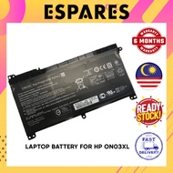 LAPTOP Battery for HP ON03XL 844203-850 BIO3XL HSTNN-UB6W 915230-421 B103XL 843537-421 843537-541 ON