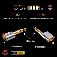 DDHIFI DJ65B (AL) 6.35mm Male to 4.4mm Female Adapter Original