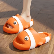 Inaso Sendal Anak Laki-Laki Ikan Nemo Selop Sandal Baby Shark Gradiasi Rainbow Sendal Anak Shark Kek