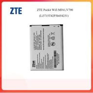 แบตเตอรี่ แท้ ZTE Pocket WiFi Battery รุ่น MF30 MF50 MF51 MF60 MF62 MF65 MF65 Li3715T42P3h654251 แบตเตอรี่.