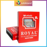 [Loại Tốt] Bài Tây Royal Đài Loan Loại Cao Cấp Chống Nước 100% Bài Poker Nhựa PVC Plastic Bẻ Cong Kh