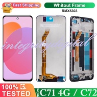 For REALME C71 4G / REALME C72 LCD Display TouchScreen Digitizer Assembly Phone Replacement