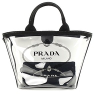 PRADA 1BG187 Plexi Shopper Clear Tote