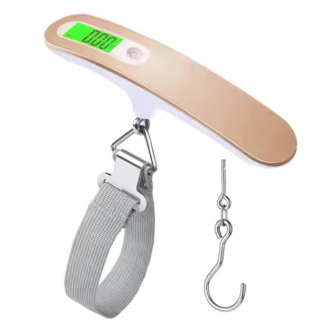 AT21-Digital Luggage Scale Hand Luggage Electronic Scale Portable Electronic Scale For Travelers Han