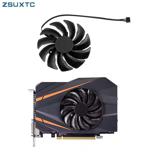 T129215SU 88MM PLD09210S12HH Fan Replace For Gigabyte Geforce GTX 1080 GTX1070 1060 1050 Ti fan Mini