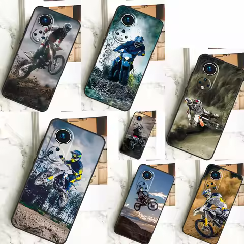 Moto Cross Motorcycle Sport Case For Honor X8a X9a X7a X6a X7 X8 X9 X9b X8b Honor 90 70 50 10 Lite M