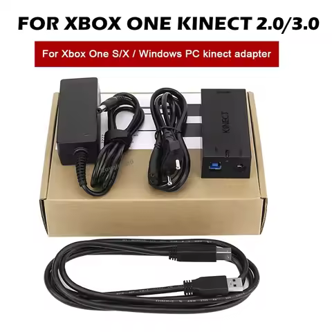 NEW EU US Plug Kinect AC Adapter 2.0 3.0 For XBOX ONE/S Kinect Adaptor USB AC Adapter Power Supply F