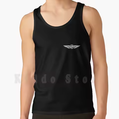 Airbus Tank Tops Vest 100% Cotton Airbus Plane Symbol Wing Pilot A320 A330 A340 A350 A380 A220 Jet A
