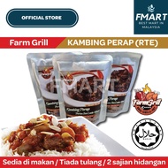 KAMBING PERAP FarmGrill (RTE) Mutton Black Pepper Ready To food Eat Pack kambing perap sos lada Hitam halal