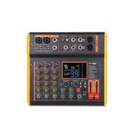 NickWinsMusic Audio mixer 4/6 ช่อง 16/99DSP มิกเซอร์มืออาชีพ เชื่อมต่อ KTV/USB/บลูทูธ/หูฟัง