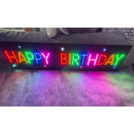 ป้ายไฟ LED HAPPY BIRTHDAY