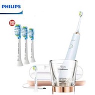 【大王家電館】【贈HX9043三入超效潔淨刷頭】PHILIPS 飛利浦鑽石音波震動電動牙刷 HX9312/HX-9312