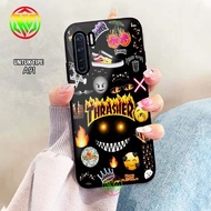 HP Real Case Oppo A91 Latest Motif - Case Shinyhp - New Glossy Case Oppo A91 Phone Case [AESTHETIC M