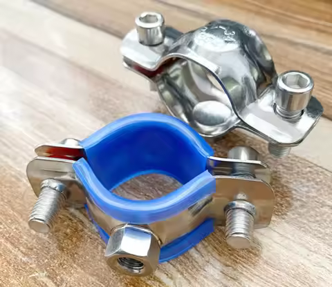 5pcs Round Hose 20/25/32/40/50/63mm PPR/PVC Nut Hoop Water Pipe Gas Fastener Pipe Fitting Durable Su