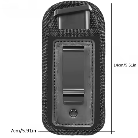 Concealed Magazine Pouch Holster Mag Holder Belt Clip for 9mm .40mm Pistol Glock 19 21 22 23 Ruger S