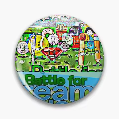A Bfdi Soft Button Pin Cartoon Brooch Clothes Metal Decor Lover Cute Lapel Pin Creative Funny Badge 
