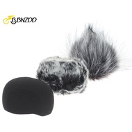 [BBNZDD] 1Pc Foam Mic Wind Cover Furry Windscreen Muff For ZOOM H5 H6 Recorder Microphone BVAH