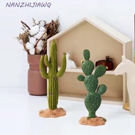 NANZHIJIAWQ Artificial Plant Cactus, Plastic Cute Artificial Tree Model, Green Plant Model DIY Craft