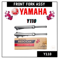 100% RED CICAK FRONT FORK ASSY Y110 - SS110 Y110SS Y110 SS FORK DEPAN ABSORBER