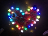 心形LED電子蠟燭燈 $3/pc heart candle light