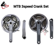 Bicycle MTB Gear Crankset 28/38/48T L170mm Crank Set 24/34/42T