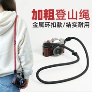 Climbing Rope Strap Suitable for Canon R5 R6 200D M50II R7 Nikon ZFC Z50 Fuji XS10 XT5 Sony A6400 A7