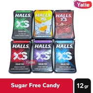 HALLS XS CANDY SUGAR FREE Watermelon/Blueberry/Mentholyptus/Cola Chill/Lime/Lemon Soda 6 Flavors SUG