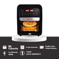 Air Fryer SAMView Multi-purpose Digital Air Fryer Oven AF536T wST Approval (6L)