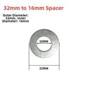 Jiaxun | Conversion Adapter Spacer Ring 22mm to 16mm