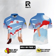 RA Indonesian Independence Day Committee Shirt 80th August 17, 2025 Men's/Wanita Free custom name an