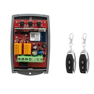 -Wifi 433MHz Rolling Code Garage Door Remote Control RF Receiver Smart Switch Relay Smart Life APP