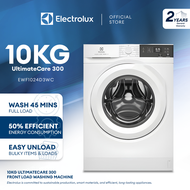 Electrolux 10kg Front Load Washer Machine Mesin Basuh Ultimate Care 300 EWF1024D3WC