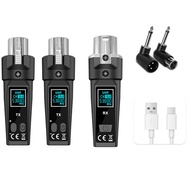 Dynamic Microphone Converted to Wireless Microphone Streaming Live XLR Wireless Microphone System wi