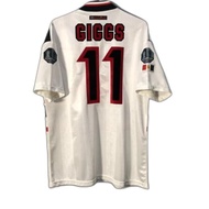 Ryan Giggs #11 Man Utd Away 1997-1999 MU FC 1997/1998 1998/1999 Seragam Tandang Original Jersey Foot