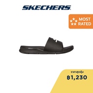 Skechers สเก็ตเชอร์ส รองเท้าแตะผู้ชาย Men On-The-GO GO Consistent Halo Walking Sandals - 229032-BKW Ultra-Light Machine Washable