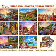 [Ready Stock ] Premium Branded [Birthday Gifts]Huadada High Quality 1000pcs Jigsaw Puzzle,1000PCS Pu