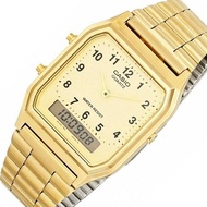 Casio General Gold Stainless Steel Strap Unisex's Watch AQ-230GA-9BMQ