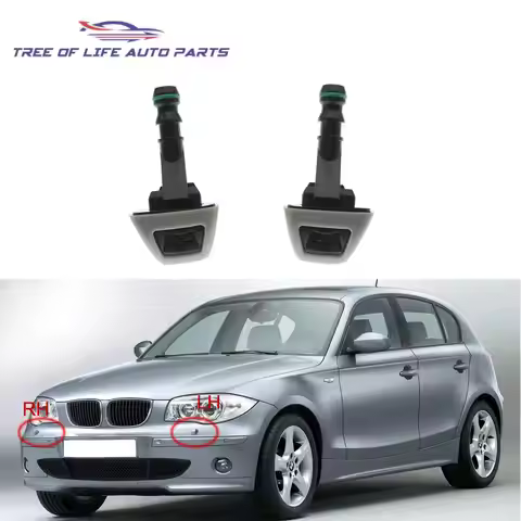 For BWM 116 118 120 125 130 135 E81 E87 E88 2003-2007 Headlight Cleaning Water Sprayer Nozzle Jet Un