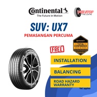 Continental UltraContact UX7 SUV Tayar Tyre 225/65R17 235/50R18 225/55R19 CRV CX5 X70 Vellfire 17 18