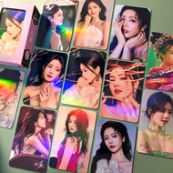 白鹿星光镭射小卡白梦妍Lu Bai周边自印拍立得明星卡片专辑卡书签White Deer Starlight Laser Card White Mengyan Lu B纯爱战士我们的宅生活homeliv