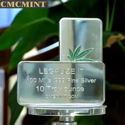 Custom Metal Coins 10 Oz Silver Plated Coins Bar Souvenir Challenge Coin