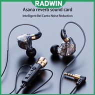 3.5mm Wired Earphone with Mic MP3 Sport Earbuds Headset Microphone Earphones New Dynamic HD Mic Live