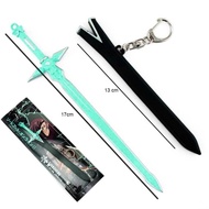 Miniatur pedang Kirito Blue sword art online 18cm