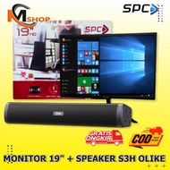 19" Inch LED PC Monitor and RGB Speaker