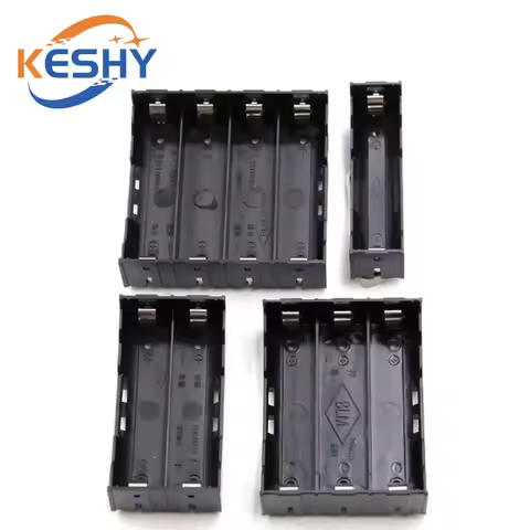 Plastic 18650 Rechargeable Battery Case Holder Storage Box For 18650 Battery 3.7V Pole Smart Power S