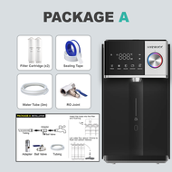 HYDRIXX NEOCARE Countertop Smart LED Tankless Water Purifier - Double Stages Ultrafiltration Filter 